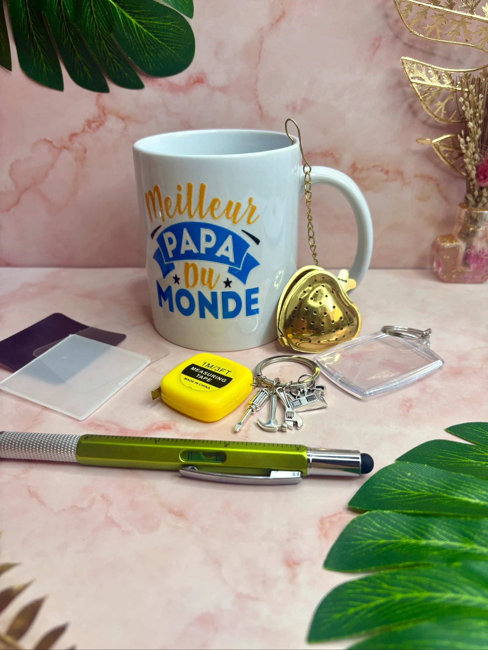 Coffret cadeau Fête des Pères – Mug, accessoires et idées souvenirs